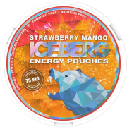 ICEBERG Strawberry Mango Energy Pouches 75mg